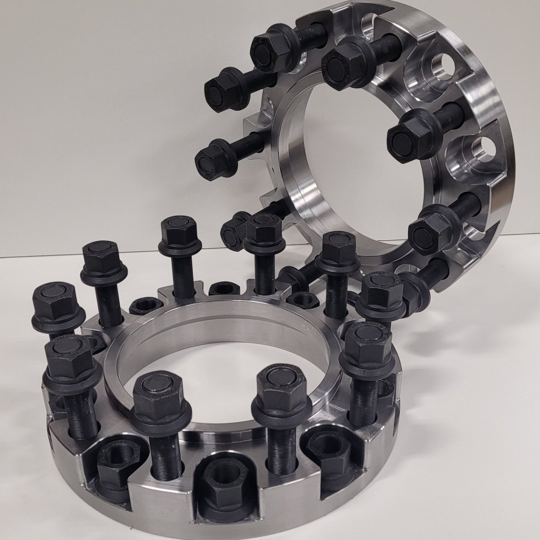 Solid steel billet dually adapters